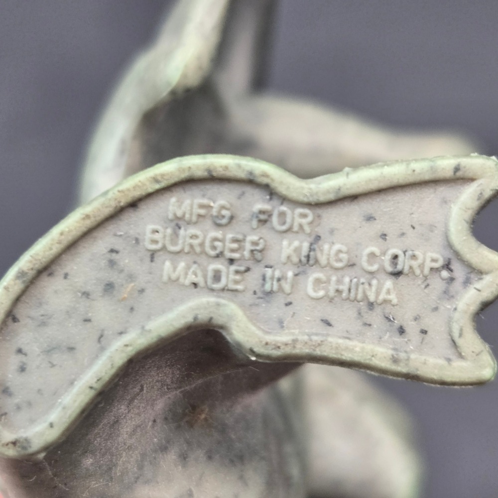 Vintage 1994 Gargoyles Goliath Action Figure Burger King Toy Green Stone Finish - Picture 5 of 7